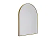 Lustro Mirror Półokrąg Podświetlane Złote 90x70cm od Maxlight