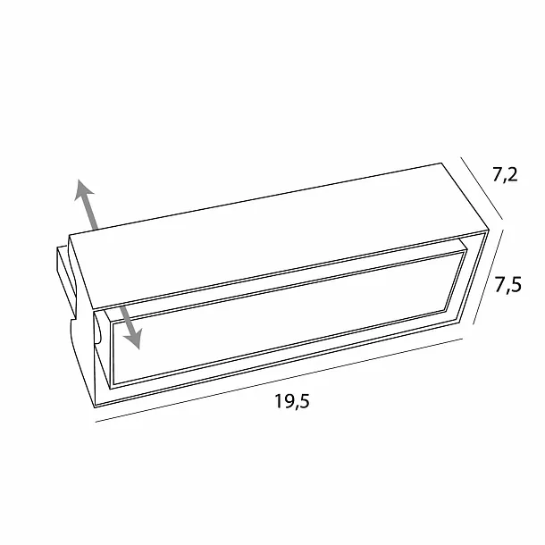 Oprawa Wpustowa Modular do Skompletowania z Modułem HM180 i Trafo HT180 od Maxlight