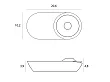 Lampa Sufitowa Vector 10W Czarna od Maxlight