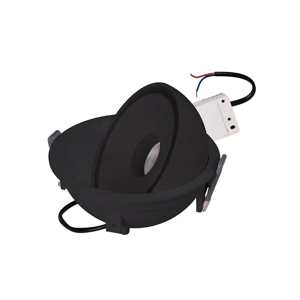 Lampa Wpustowa Vector 10W Czarna od Maxlight