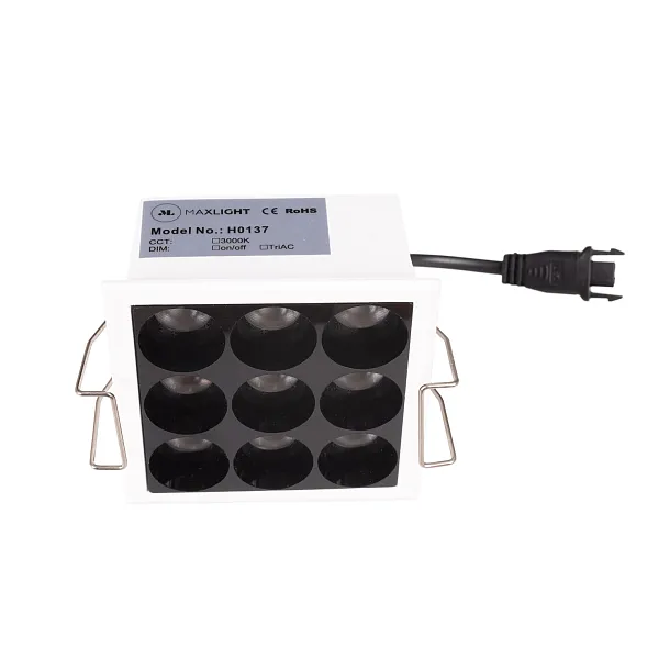Oprawa Wpustowa X-Line, do Skompletowania z Trafo HT0137 od Maxlight