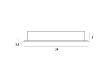 Oprawa Wpustowa X-Line, do Skompletowania z Trafo HT0138 od Maxlight