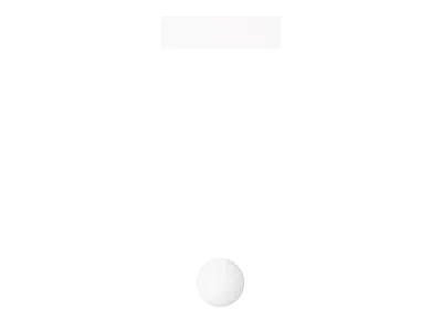 Lampa Wisząca Magnetyczna Biała od Maxlight M0045Z