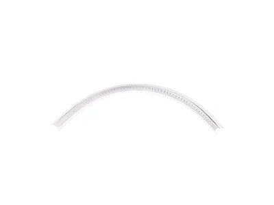 Szyna Magnetyczna Natynkowa Łuk Biała Od Maxlight  MT0037