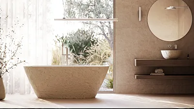 Total look w lazience z jedna kolekcja armatury – Mobi Horizon.jpg Artykuły i Inspiracje w Branży Wnętrzarskiej | Blog Maxfliz