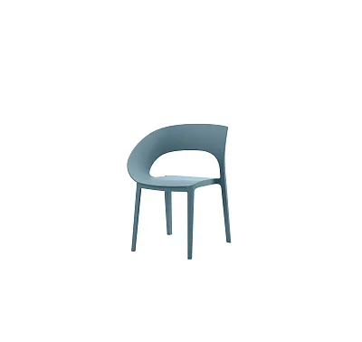 Krzesło Z Polipropylenu Molly Blue od Maxliving FY-870